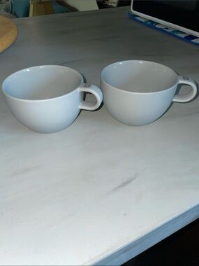 Big Game for Nespresso Gray Ceramic Stackable Mugs - Set of 2